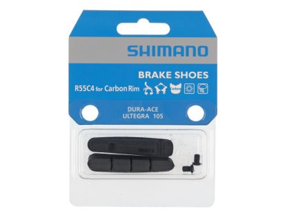 Shimano Dura Ace - Bremsegummi - 1 sæt - Type R55C4 - Carbon bremseflader