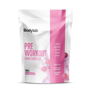BodyLab Pre Workout Bubblegum Blast (200g)