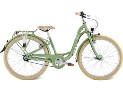 Puky - Skyride 24-7 - Børnecykel fra 8 år - Retro grøn