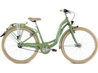 Puky - Skyride 26-7 - Børnecykel fra 10 år - Retro grøn