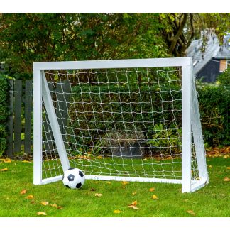Homegoal - Pro Mini hvid - Fodboldmål i træ - 150x120 cm