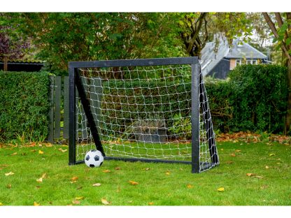 Homegoal - Pro Mini sort - Fodboldmål i træ - 150x120 cm