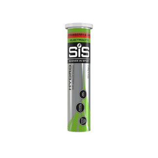 SIS GO - Hydro Tabletter - Jordbær & lime - Rør med 20 elektrolyttabletter a 4 gram