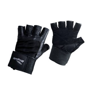 Rogelli Sparti - Fitness handske - Læder med net - Str. S