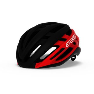 Giro Agilis Mips - Cykelhjelm - Str. 55-59 cm - Mat sort lys rød