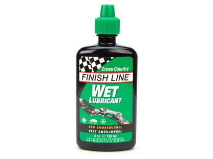 Olie Finish Line Cross Country Wet 120ml drypflaske grøn