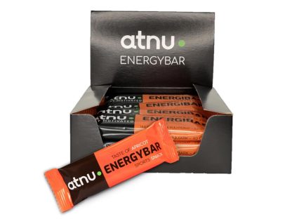 Atnu Energibar - Abrikos - 40 gram - 1 kasse á 12 stk.