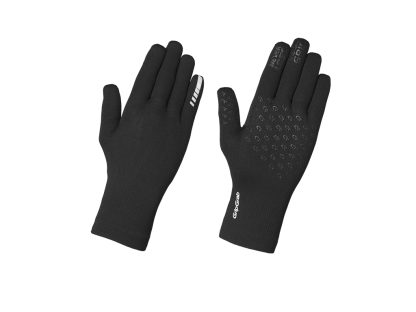 GripGrab Waterproof Knitted Thermal Glove - Vandtætte vinterhandsker - Sort - Str. XS/S