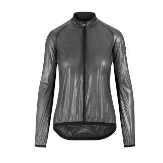 Assos UMA GT Clima Jacket EVO - Reflekterende dame vindjakke - Grå - Str. XL