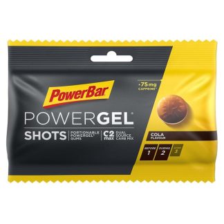 Powerbar - PowerGel shots med koffein - Vingummi - Cola