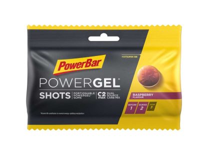 Powerbar - PowerGel shots - Vingummi - Hindbær.