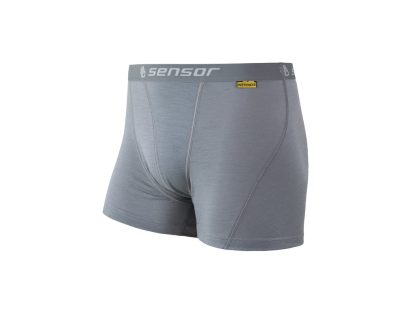 Sensor Merino Active - Boxer shorts - Grå - Str. XL