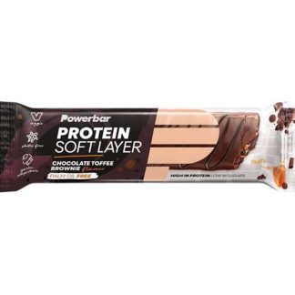Powerbar Soft Layer - Proteinbar - Chocolate toffee brownie - 40 gram.