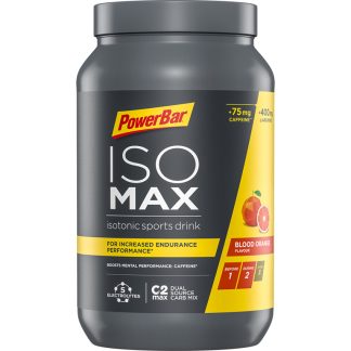 Powerbar ISOMAX - Blood Orange med Koffein - 1200g