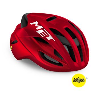 MET Rivale Mips - Cykelhjelm - Rød Metallic - Str. 56-58 cm