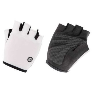 AGU Gloves Essential Gel - Cykelhandsker med Gel-puder - Hvid - Str. S