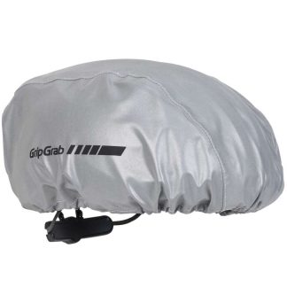 GripGrab Reflective Helmet Cover - Reflekterende hjelmcover - Grå - One Size