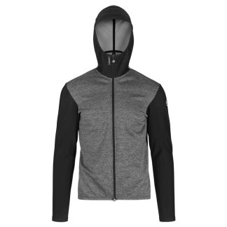 Assos Trail Spring/Fall Hooded Jacket - Cykeljakke - Grå/sort - XL