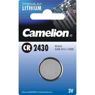 Camelion - Batteri - CR2430 Lithium 3v - 1 stk