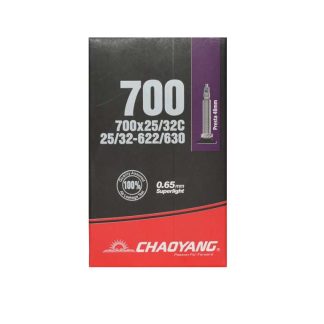 Chaoyang Slange Light 700 x 25-32C med 48mm lang Racerventil