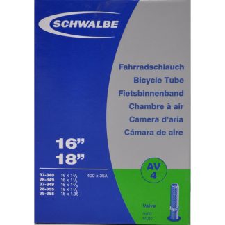 Schwalbe slange 16 x 1. 3/8 med Auto ventil AV4