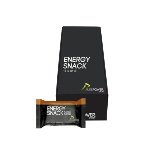 Purepower Energy Snack - Kakao fudge - 12 x 60 gram