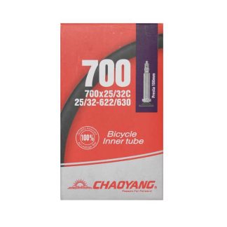 Chaoyang Slange 700 x 25-32C med 100mm lang Racerventil