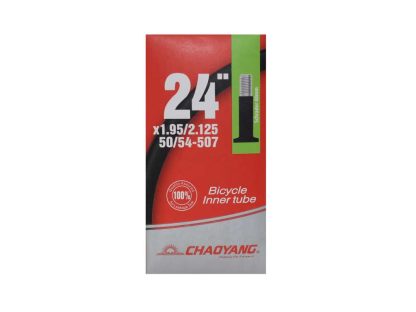 Chaoyang Slange 24 x 1.95-2.125 med 48mm lang Autoventil
