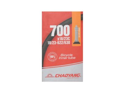 Chaoyang Slange 700 x 18-23C med 40mm lang Dunlop ventil