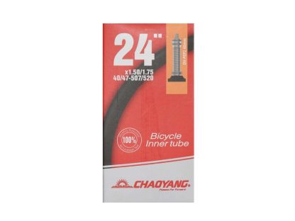 Chaoyang Slange 24 x 1.50-1.75 med 40mm lang Dunlop ventil