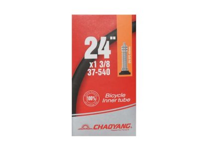 Chaoyang Slange 24 x 1 3/8 med 40mm lang Dunlop ventil
