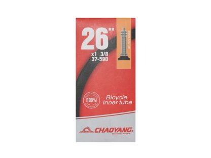 Chaoyang Slange 26 x 1 3/8 med 40mm lang Dunlop ventil