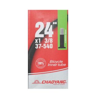 Chaoyang Slange 24 x 1 3/8 med 48mm lang Autoventil