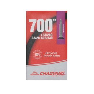 Chaoyang Slange 700 x 23-28C med 60mm lang Racerventil