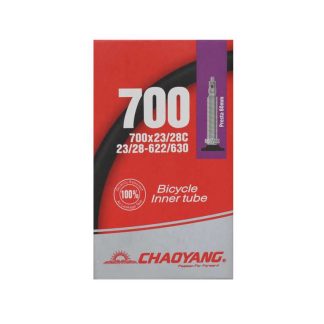 Chaoyang Slange 700 x 23-28C med 80mm lang Racerventil