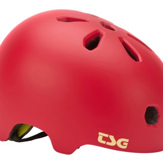 TSG Cykel- og skaterhjelm - Meta solid color - Str. 52-53 cm - Satin blooming pink