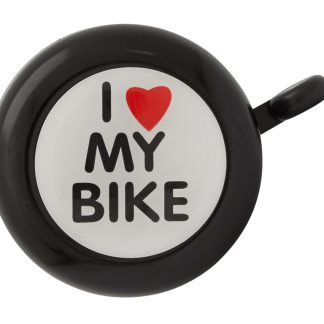 OnGear - Ringeklokke - I love my bike - Sort