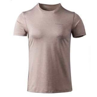 Endurance Maje Melange - T-shirt m. korte ærmer - Dame - Warm Taupe -  Str. 40