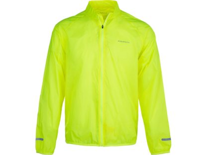 Endurance Imile - Cykel/MTB jakke m. lange ærmer - Foldbar - Herre - Safety Yellow -  Str.