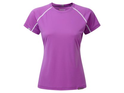 Montane Womens Sonic T-Shirt - Vandrer T-Shirt Dame - Lilla - 36