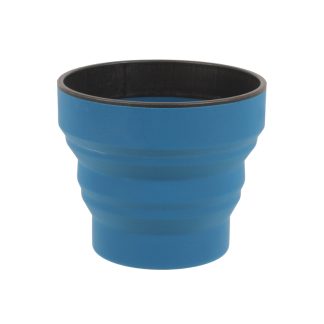 LifeVenture Ellipse Collapsible Cup - Silicone - Navy Blue