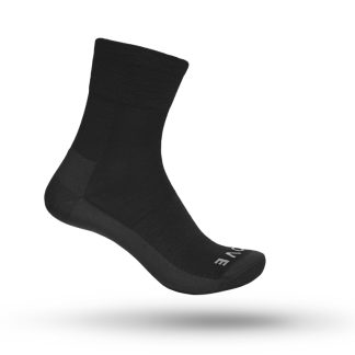GripGrab Merino Lightweight Sock SL 3015 - Cykelstrømpe - Sort - Str. S