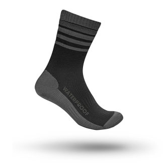 GripGrab Waterproof Merino Thermal Sock 3016 - Vandtæt Strømpe - Sort - Str. L