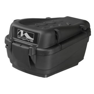 M-Wave Amsterdam Easy Box S-M - Boks til bagagebærer - Hård plast - Sort - Str. 5 liter