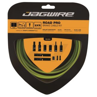 Jagwire - Road Pro - bremsekabel sæt til Road - Grøn
