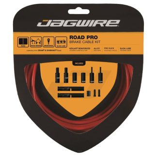 Jagwire - Road Pro - bremsekabel sæt til Road - Rød