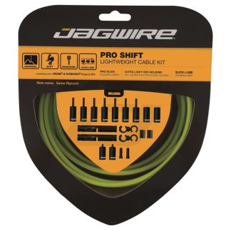Jagwire - Pro Shift - 2x Gearkabel sæt - Road/MTB - Grøn