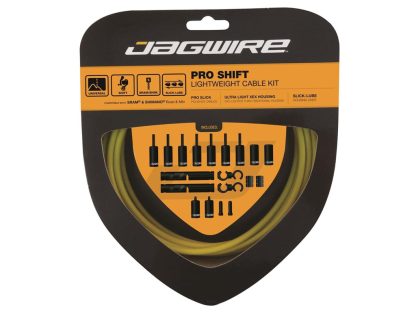 Jagwire - Pro Shift - 2x Gearkabel sæt - Road/MTB - Gul