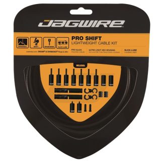 Jagwire - Pro Shift - 2x Gearkabel sæt - Road/MTB - Mat Sort