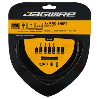 Jagwire - Pro Shift - 1x Gearkabel sæt - Road/MTB - Mat sort